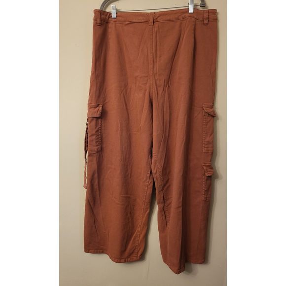 Cato Terracotta Wide Leg Jumpsuit Relaxed Fit - Picture 2 of 9